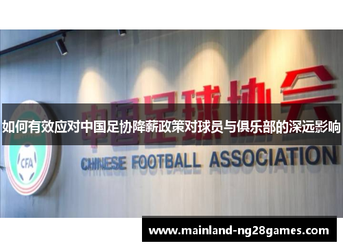 如何有效应对中国足协降薪政策对球员与俱乐部的深远影响