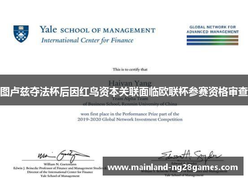 图卢兹夺法杯后因红鸟资本关联面临欧联杯参赛资格审查